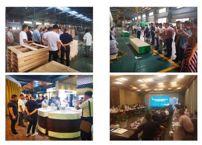 兔寶寶工程代理商半年度會議暨寧國工廠參觀簽約儀式圓滿成功