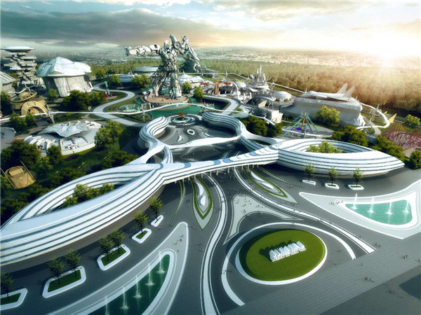 東方科幻谷首批場館建成 隆重&ldquo;亮相&rdquo;數(shù)博會